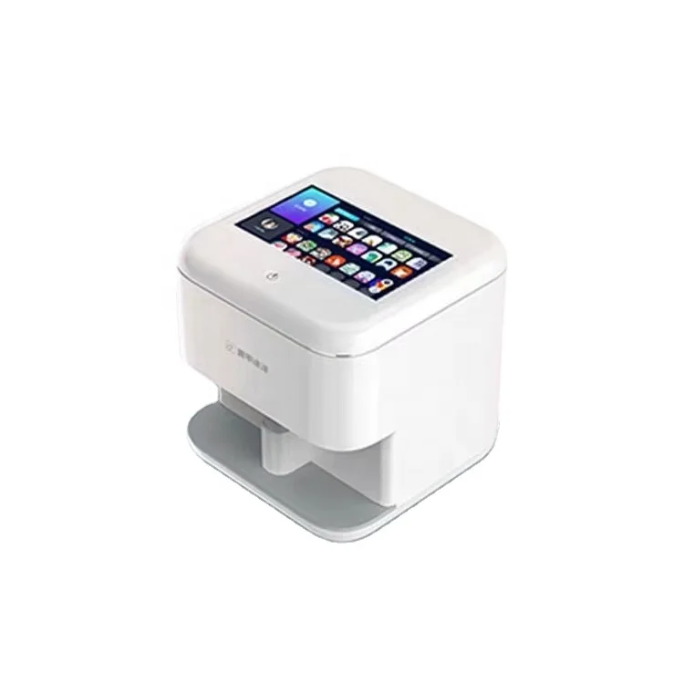 

2022 New White Nail Paint Printer Machine To Paint Beautiful Pattern On The Nails