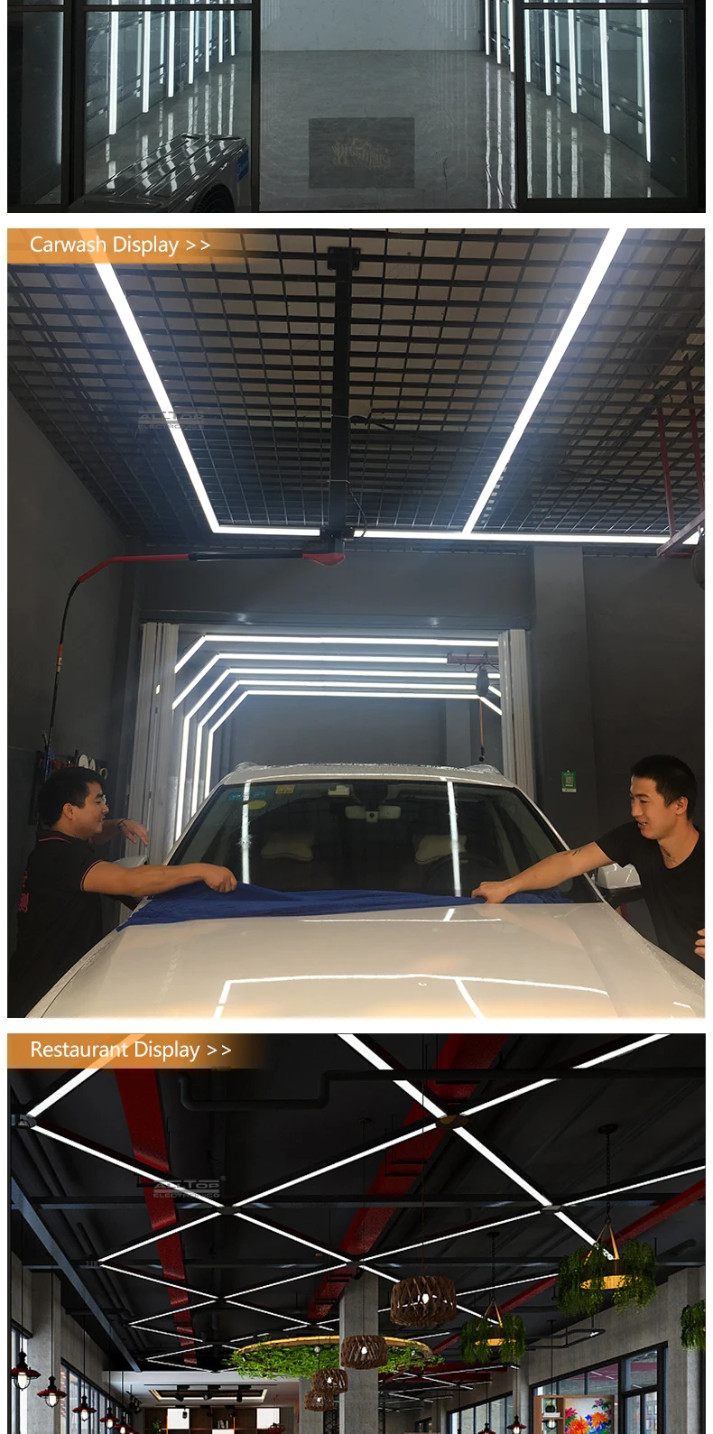 ALLTOP High quality CE RoHs certification indoor lighting 2835 chip 48w led pendant light