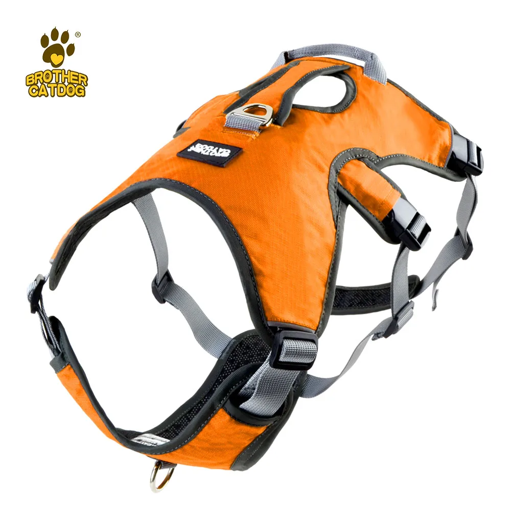 

Hot sales walking hiking Sport mesh big dog harnesses