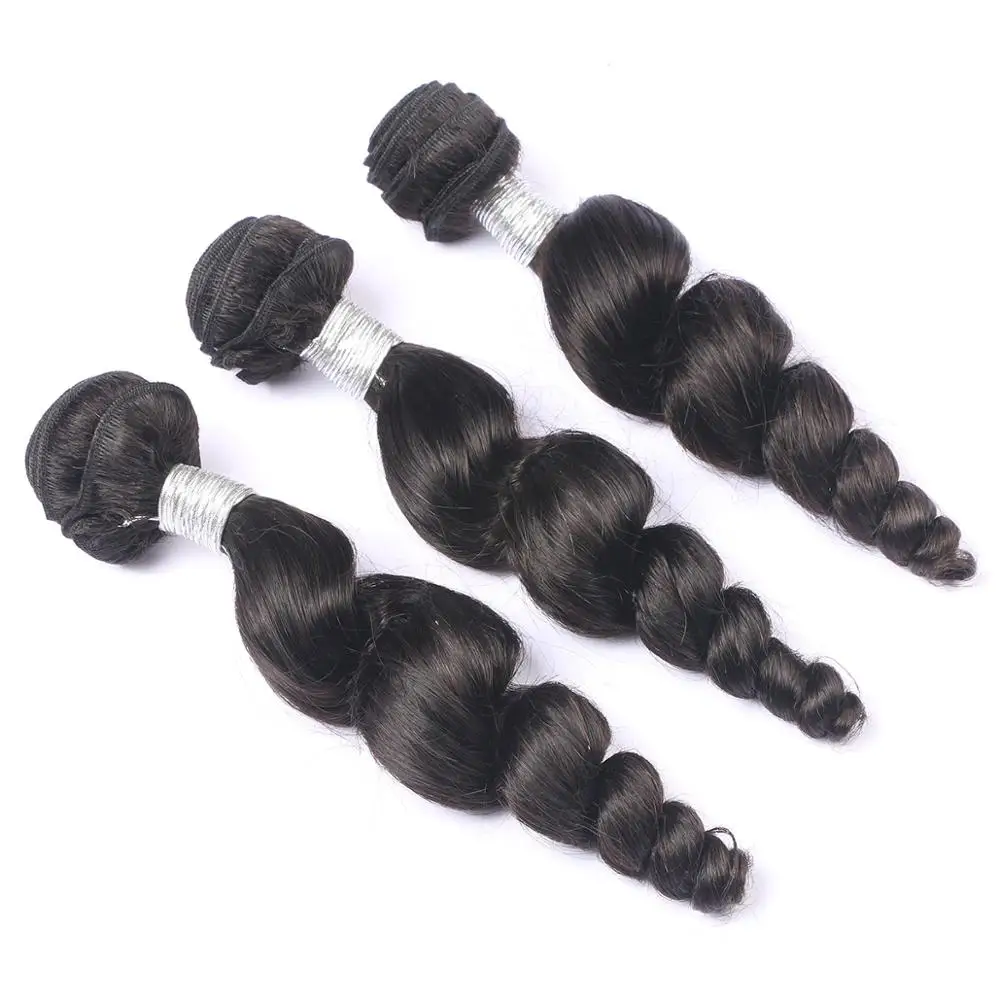 

Best Selling 9A Grade Loose Wave Mink Raw Unprocessed Brazilian Cuticle Aligned Hair