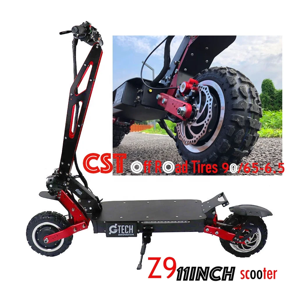 

factory price 60km 80km 6000w electric scooter 200kg load, Red