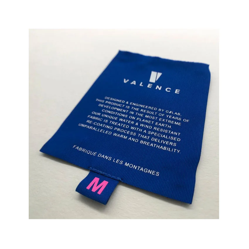 

Woven Garment Care Labels for Plus Size Dress Women'S Panties, Custom color