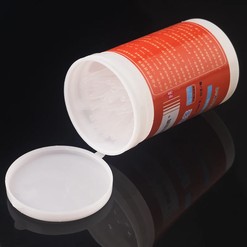 70% - 80% Alcohol Filled Swab Cotton Production With Plastic Body
