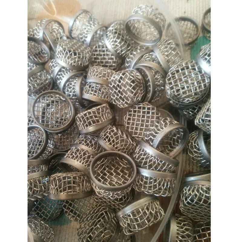 100 Meshes Titanium Powder Sintered Perforated Filter Titanium Smoking