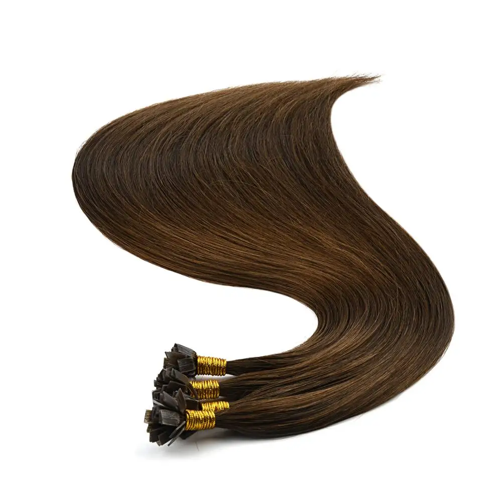 

Free Sample Neitsi Best Flat Irons To Hair Extensions Straight Keratin Glue Human Hair 26inch 6# 26inch