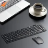 2.4G Wireless Compact Portable Mini Keyboard & Mouse Combo Set for Windows, Laptop/Desktop/PC/Computer