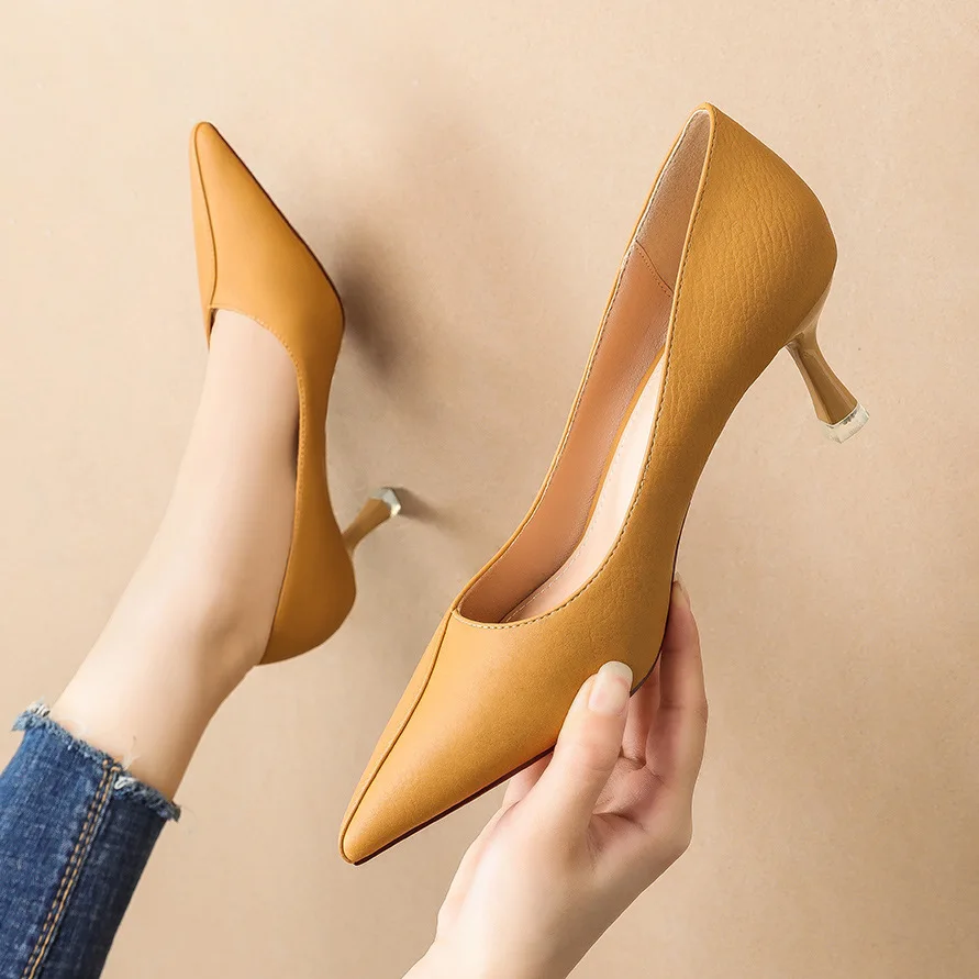 

2020 fashion profession OL women high heel shoes and women's pumps