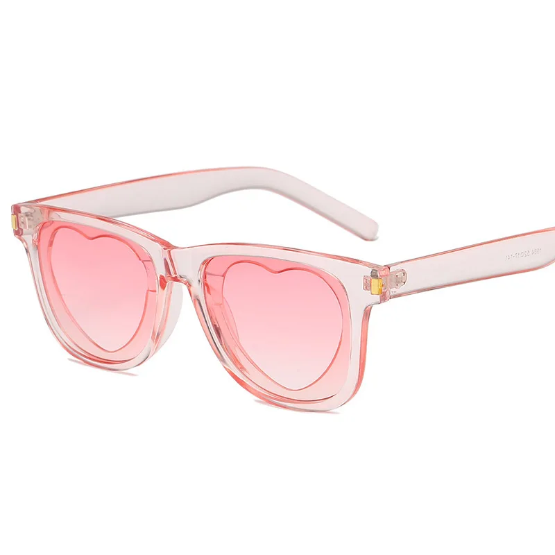 

Hot Sale Love Heart Street Sunglasses Women Fashion Sun Glasses Heart Sunglasses, Custom colors