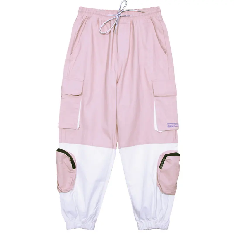 Leisure New Fashion Plus Size Women Pink Cargo Pants Buy Hip Hop