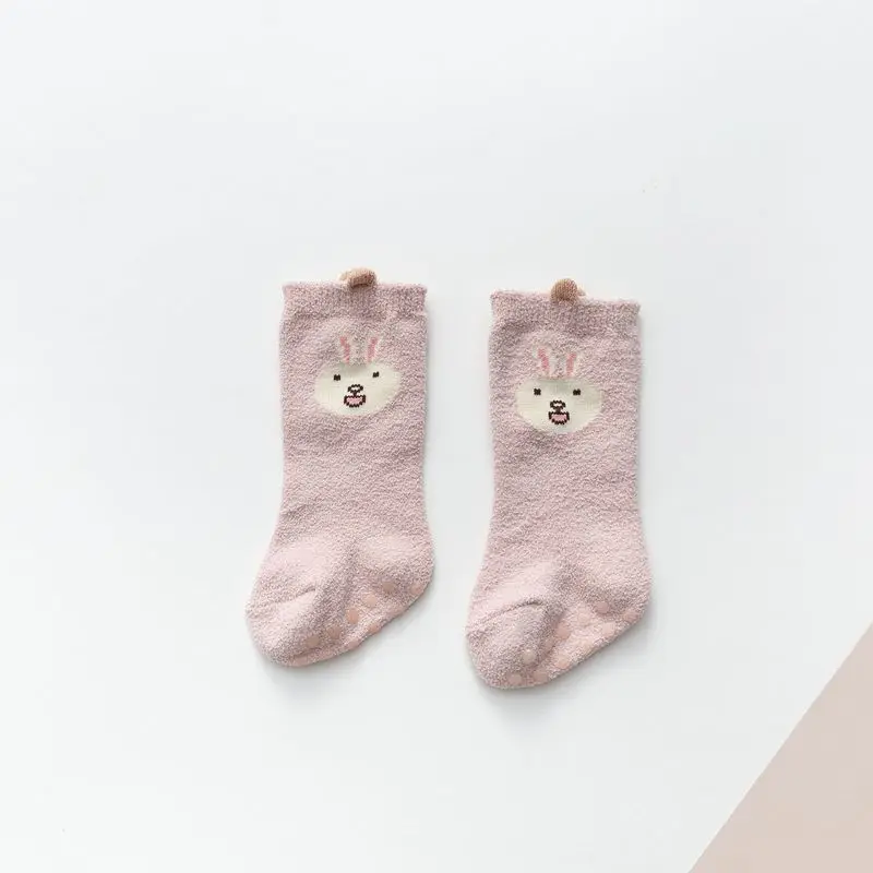 

Microfiber Anti Slip Spanish Baby Socks For Winter And Autumn, Multi color