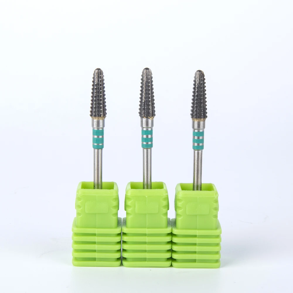 

Cone Bit Carbide Nail Drill for Electric Manicure Drill Machine, Gold;blue;silver;black;rose gold;purple;rainbow