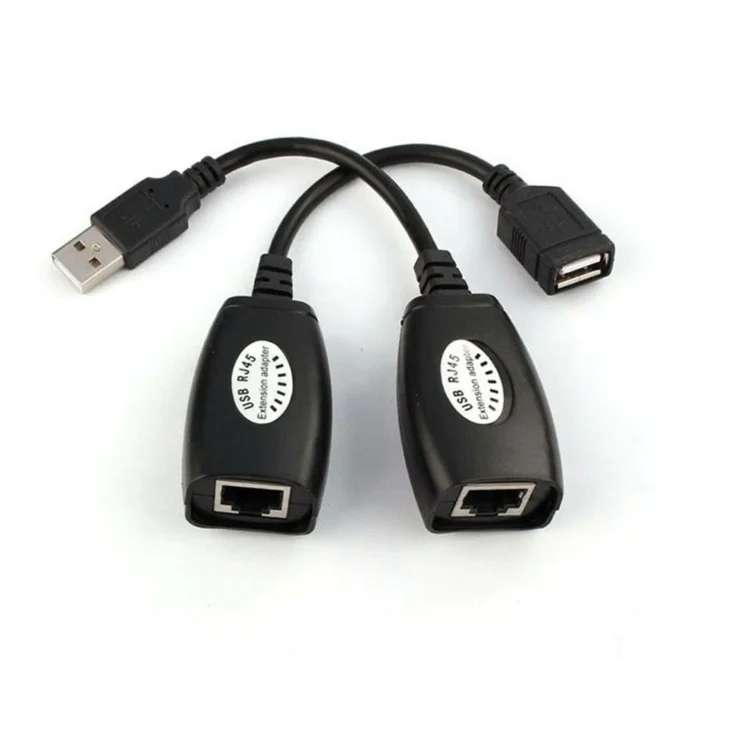

150ft USB2.0 to RJ45 adapter cat 6 cat 5e Ethernet Extension Cable adapter usb to rj45 lan extension adapter cable usb