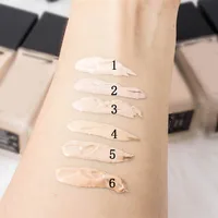 

Private label 6 Color Moisturizing Waterproof Foundation Cream Long Lasting Full Coverage Makeup Liquid Foundation