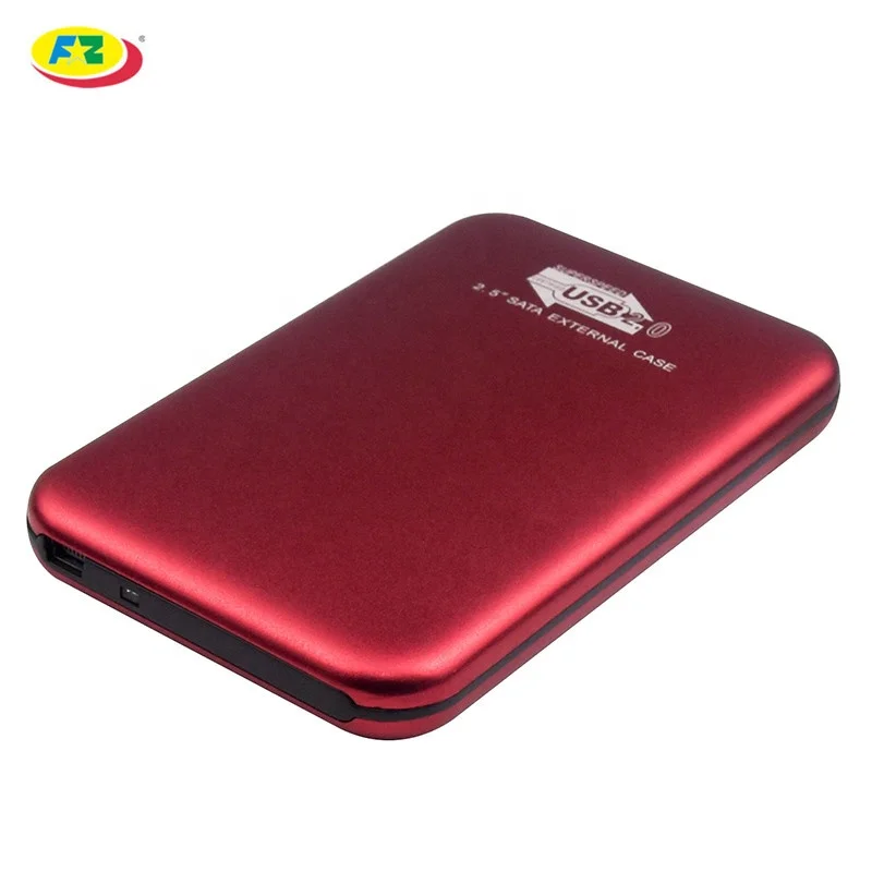 

2.5 inch mini USB 2.0 hdd enclosure sata external hdd enclosure, Black / sliver/ red/ blue