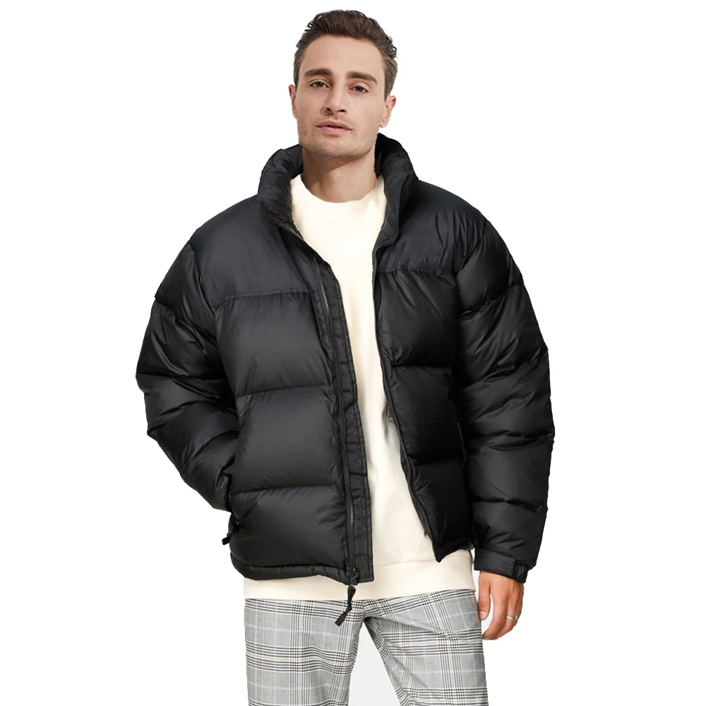 

Winter Fashion Stylish Custom Design Puffer Bubble Coat Mens Jacket, Rainbow reflectiver