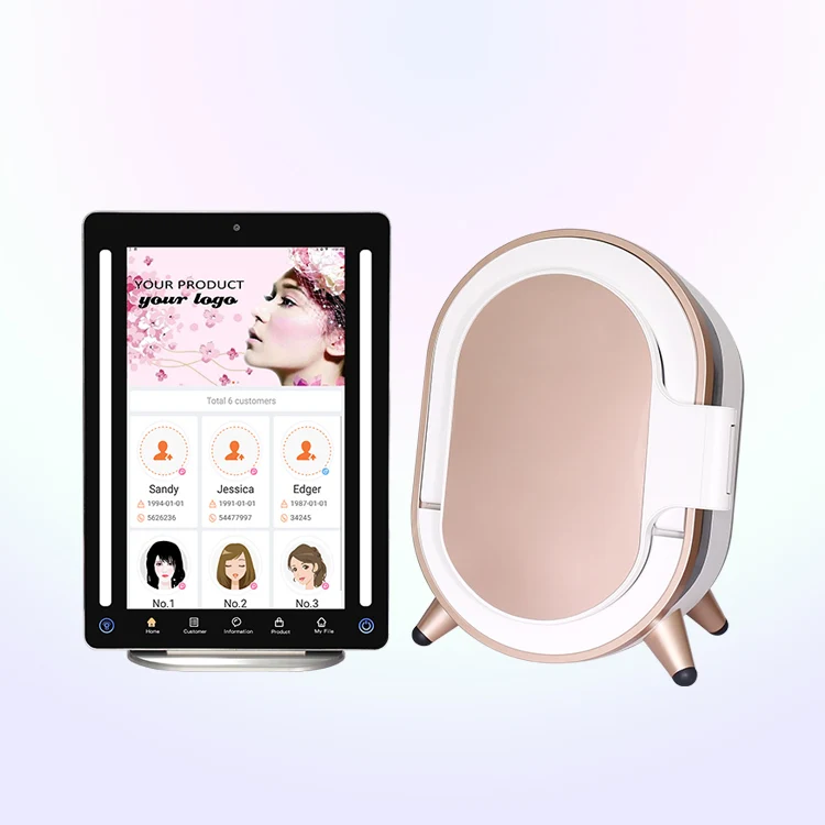 

Moisture Facial Test Machine Skin Analyzer/3d Face Tablet Skin Care Device/Beauty Spa Use Beauty Equipment