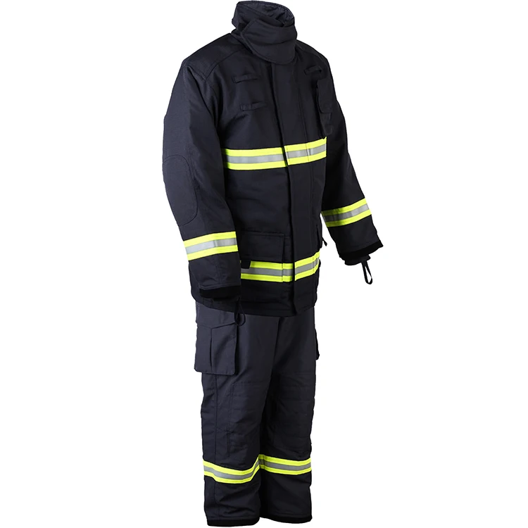 

EN 469 Navy Blue Aramid 4 Layers bombero Fire Fighter Fireman Fire Fighting Firefighter Clothes