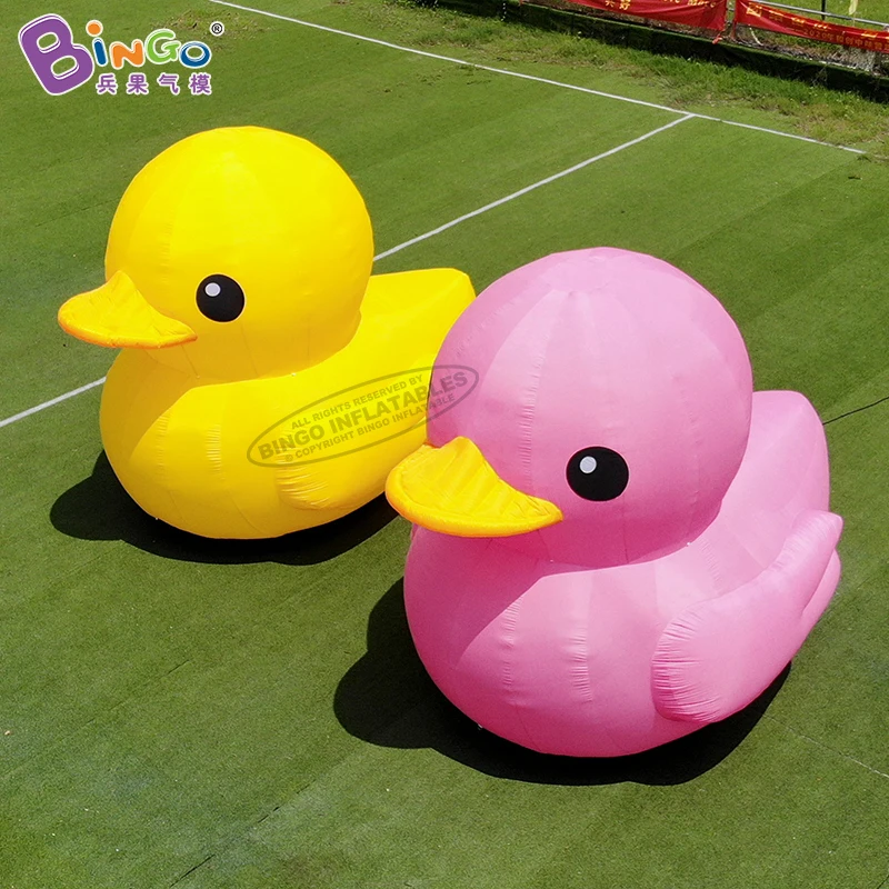 

Customized  inflatable yellow duck advertising inflatable pink ducks for decoration