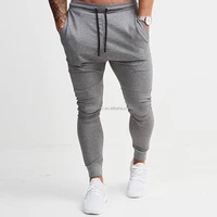 

High quality hot design print embroidery logo custom fitness joggers men gym