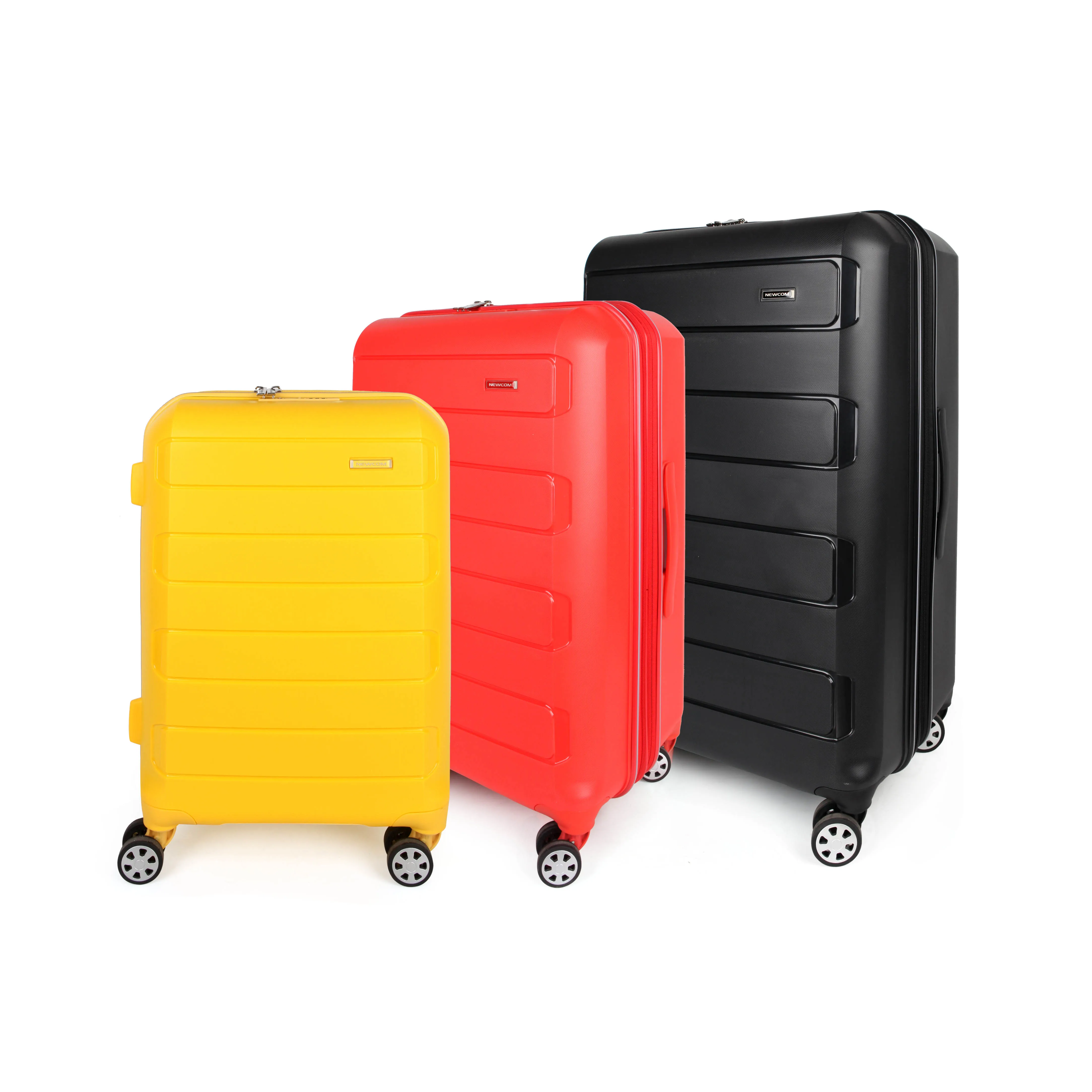 

Wholesale Super Hot Sale High Quality PP Trolley Luggage Travel Bags Luggage koffer Sets Luggage, Customized color