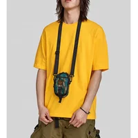 

Fashion Men's Round Neck Solid Color Cotton Oversized T-Shirts