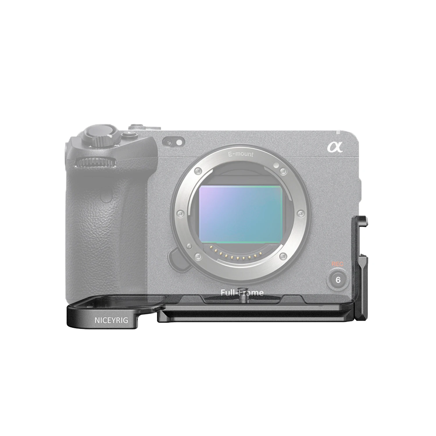 

Niceyrig Tripod Quick Release Plate L-Bracket for Sony FX3 Camera L Plate