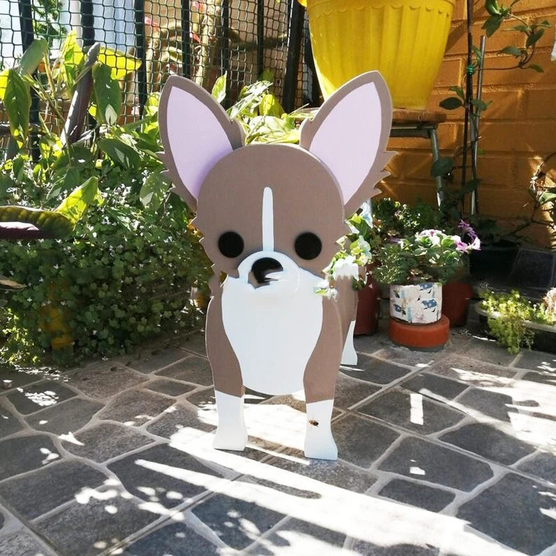 

Wholesale Cute Dog Planters Plant Flower Pot for Garden Decoration, and Outdoor Indoor Plants Storage Container for Plants Stuff, Customized color