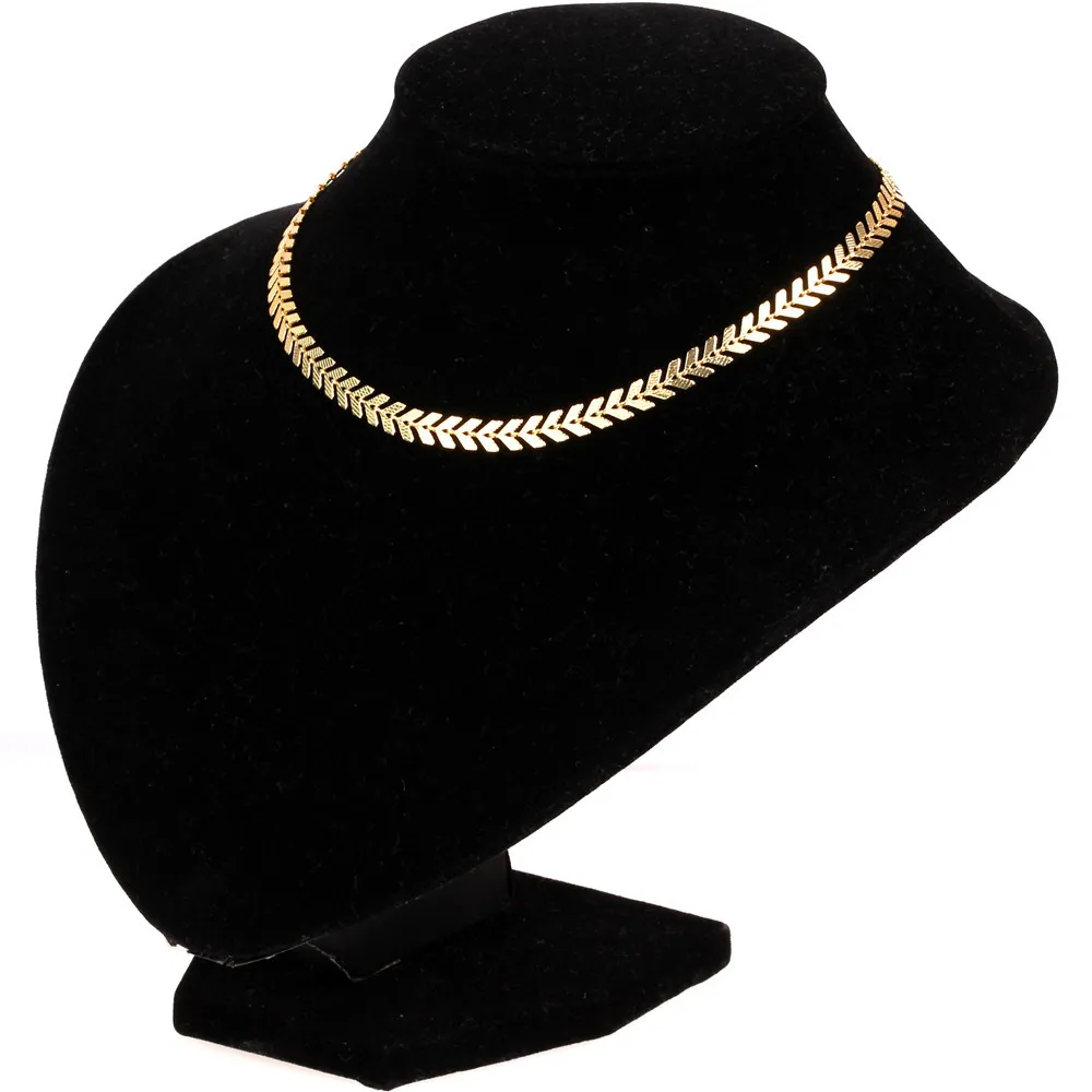 

Environmental Friendly Alloy Acrylic Multilayer Necklace 18k Gold Chain, Gold color