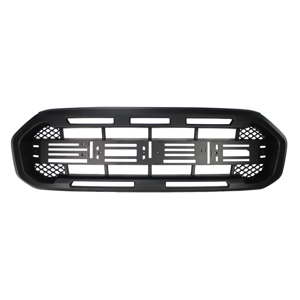 Modified Grill For Ford Ranger 2019-2022 T8 PX3 MK3 XL XLS XLT Lariat FX4 Limited Upgrade For Raptor Front Grille With Letter