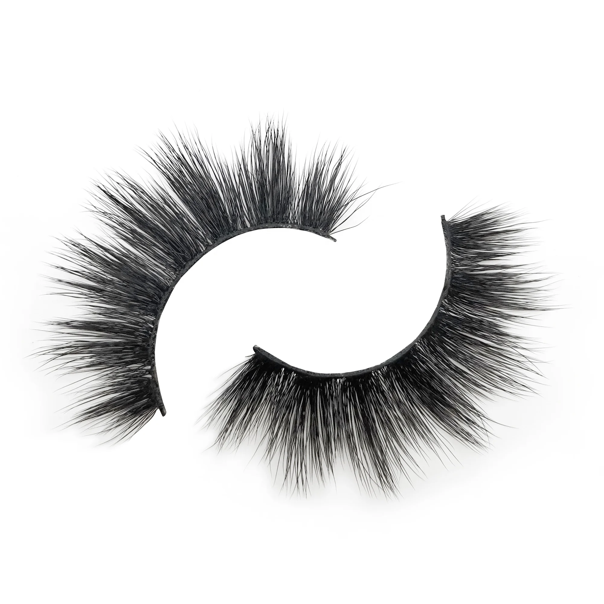 

wholesale private label high quality fluffy eyelash 3d faux mink eyelashes