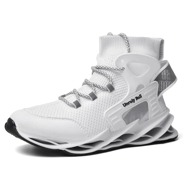

2021 Man Sneakers High Ankle Running Shoes Luminous Sport Shoes For Men Walking Footwear Sock Sneakers Men Zapatillas