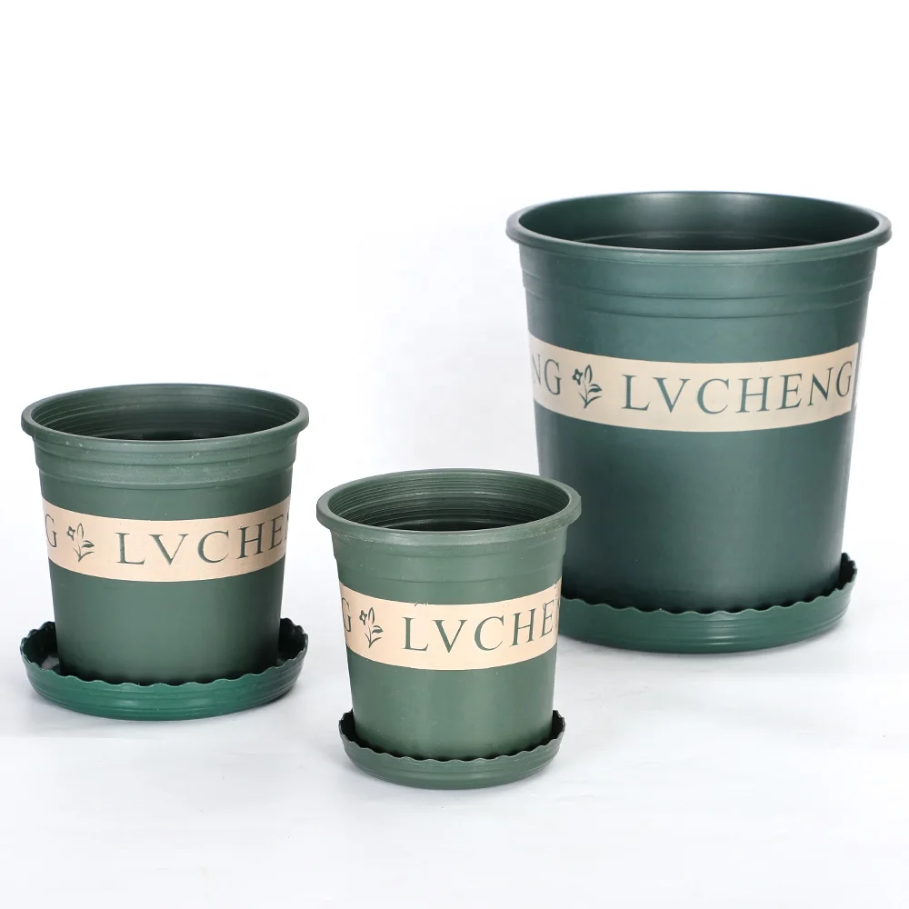 

Factory wholesale high quality cheap plastic nursery flower pot plant pot gallon pot, Customized color