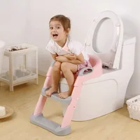 

2020 Best Selling Baby Child Toddler Potty Training Toilet Seat/ Baby Kids Adjustable Training Potty Child Toilet step Ladder