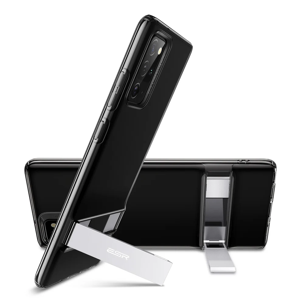 

ESR Metal Kickstand Clear TPU Case for Samsung Galaxy Note 20 Case Free Shipping Fast Delivery