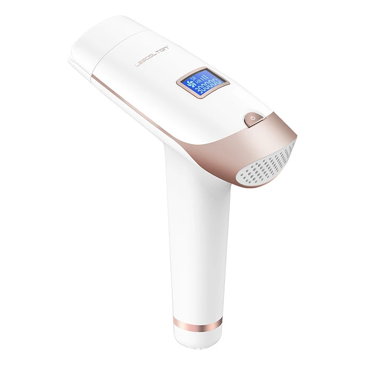 

Multe parts available simple portable fashion multifunctional female laser depilator, White