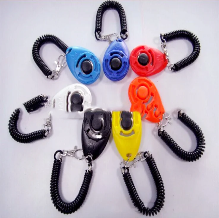 

Amazon hot sale nice price Colorful fashion training product dog training clicker