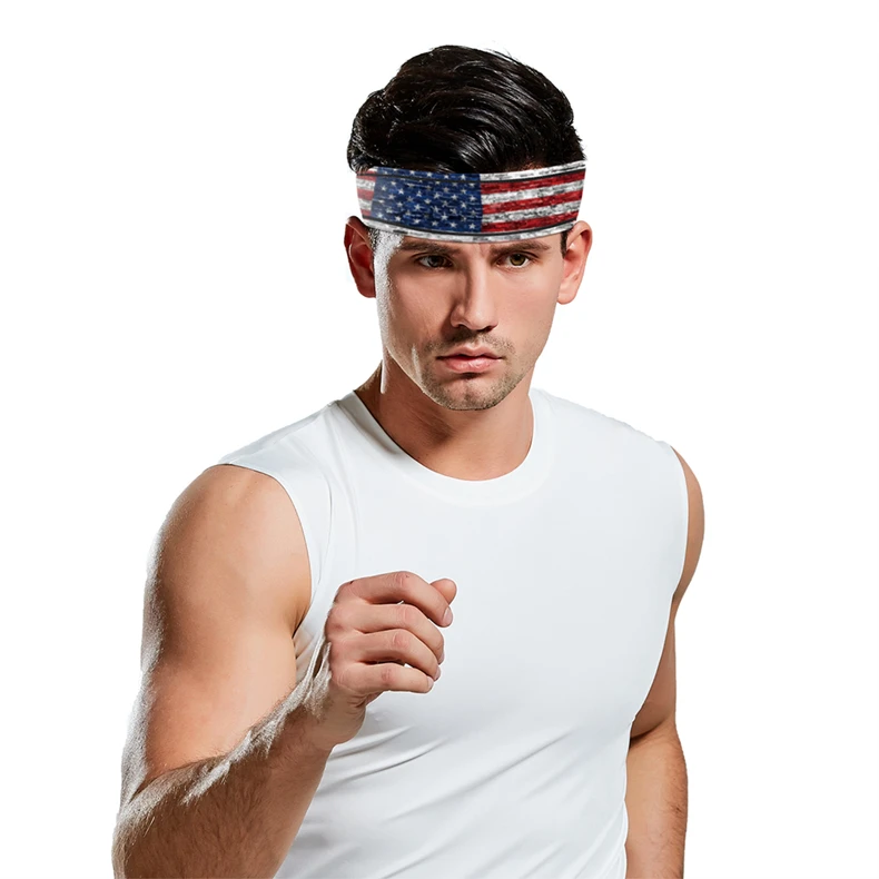 nadanbao 批发设计师头带头巾定制篮球运动头带头带男士头巾装运动