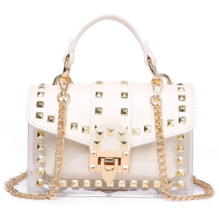 

Fashion new trends transparent crossbody one shoulder handbags for wholesale, Picture