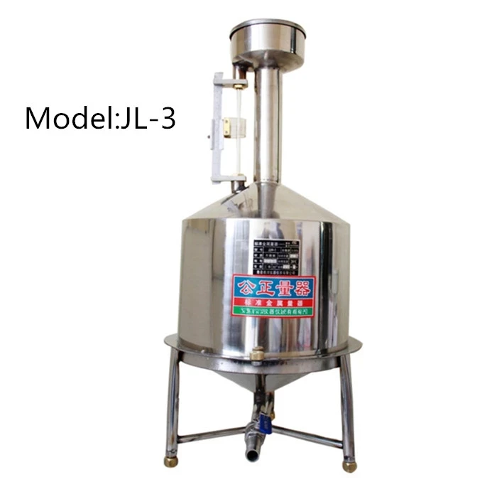 20l Standard Metal Gauge Calibration Measuring Bucket Cans/prover Tank