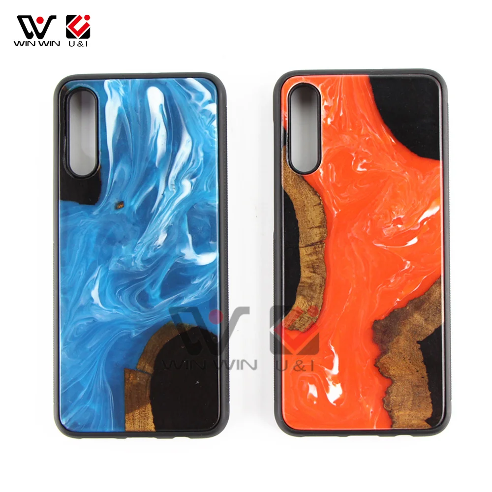 

Wholesale Hot Sale Real Resin Wooden Shockproof Mobile Phone Case For Samsung Galaxy A10 A20 A50 S10 Note10, Customized