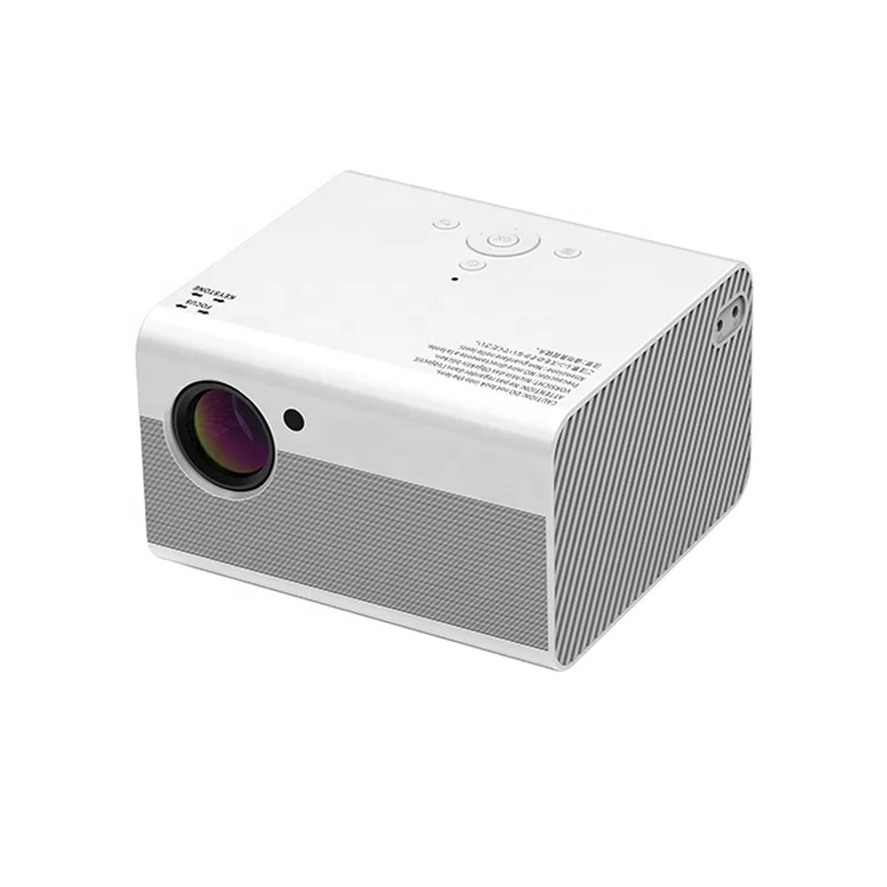 

Hot Selling Multi-Media LCD LED 1920*1080 Projector OEM White Projector, White/black