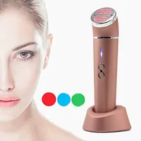 

New beauty machines LED red blue light acne therapy beauty massage device for home use