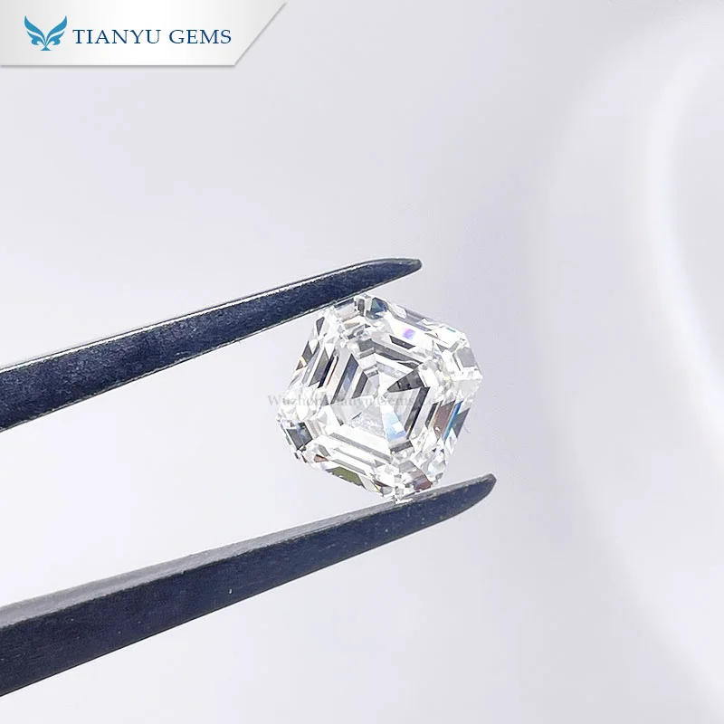 

Tianyu Gems Lab Diamond 2.22ct F VS1 EX Asscher Cut White Lab Grown Cvd Loose Diamant