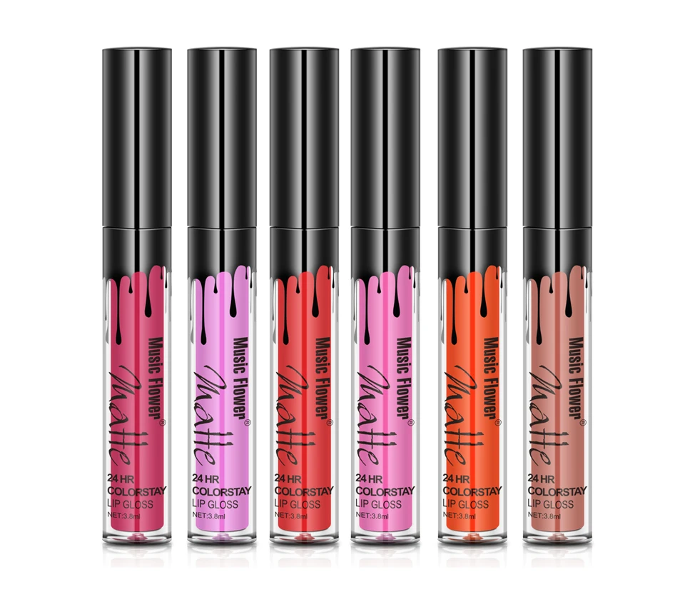 

30 colors vegan Glazed clear lip gloss wholesale high quality temperature change color lip glaze