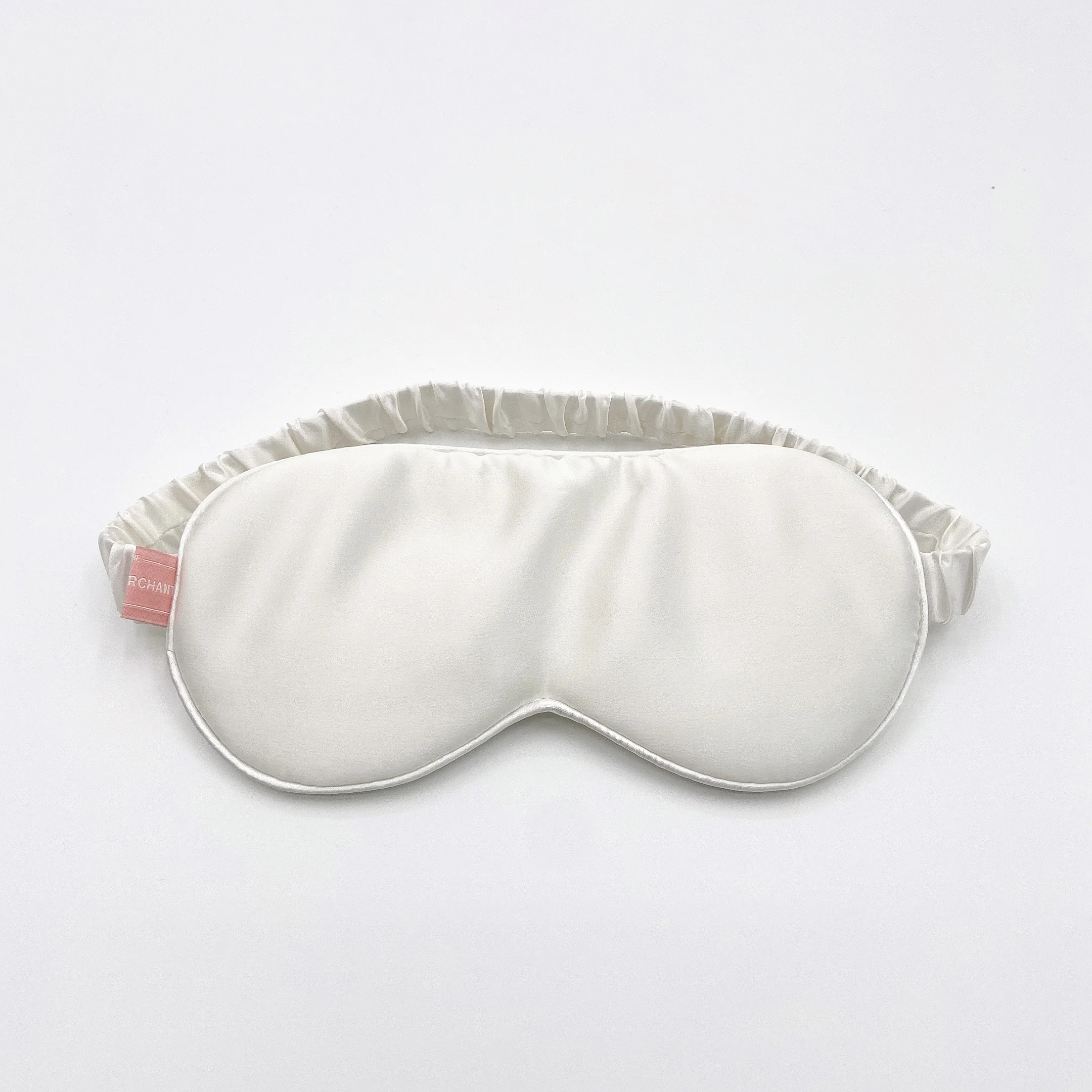 

Luxury 22MM 100% Pure Silk Adult Eye Mask for Sleep and Nap, White