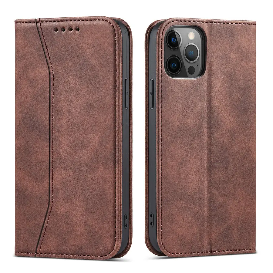 

2021 Top Selling for Apple iPhone 12 Case PU Leather Luxury Connection Leather for Oneplus 9 9 pro 8 pro Case Wallet Flip Cover, Black brown red blue coffee