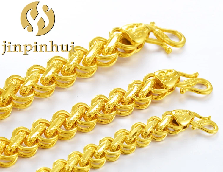 

Jinpinhui jewelry 24k gold plated men's bracelet