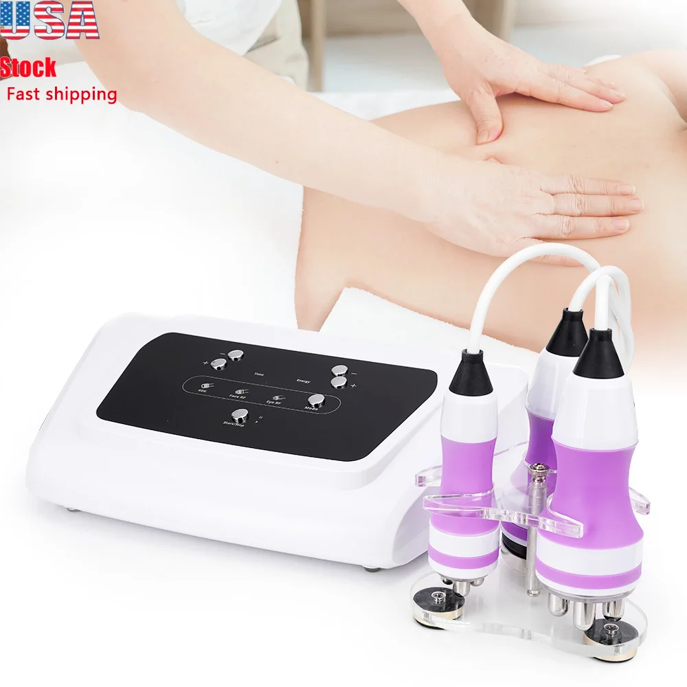 

USA Stock 40K Ultrasound Cavitation Body Shape Beauty Salon Fat Reduce And RF Slimming Radio Frequency Face Wrinkle Remove