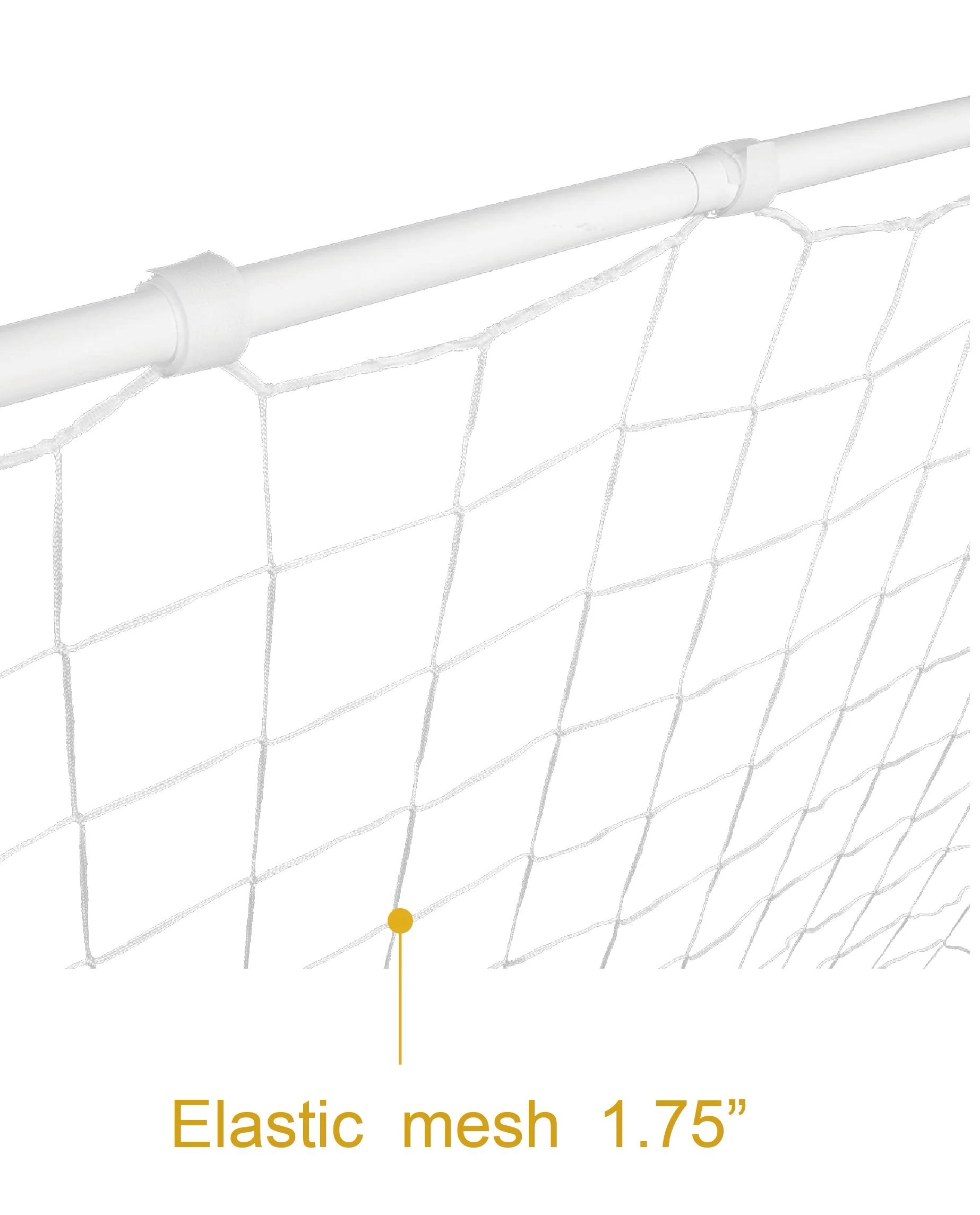 Shooting Goal Target Net 6' X 4' Football Shooting Training Backyard