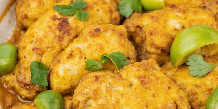 Peruvian Chicken Table Spread with Yellow Sauce
